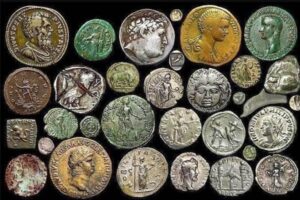 Rêver de vieilles pièces de monnaie